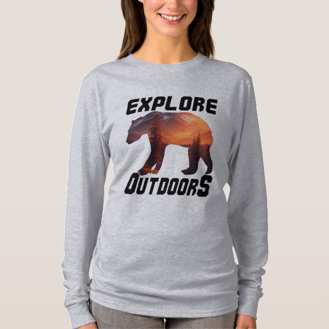 ENTDECKEN SIE TÜREN T-Shirt (Vorderseite)