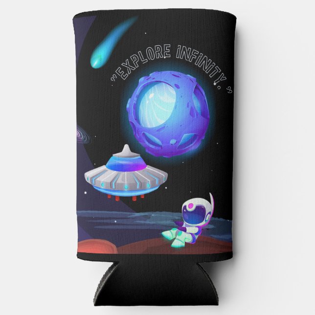 Entdecken Sie Unendlichkeit Selters Dosenkühler (Vorderseite)