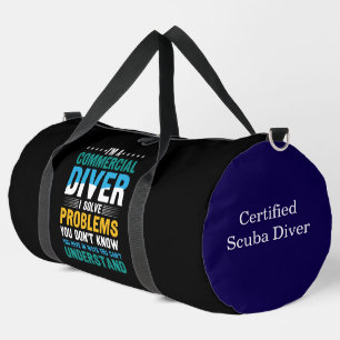 Entdecken Sie Unterwasserwunder auf einem Tauchabe Duffle Bag