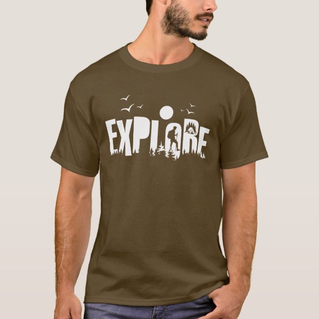 Entdecken T-Shirt (Vorderseite)