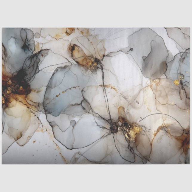 Entdeckte Imitate beenden den Effekt der schwarzen Seidenpapier (Vorderseite)