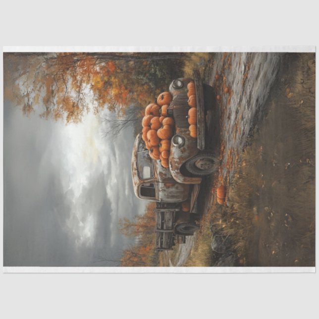Entdeckte Vintage Kampfflugzeuge fallen Saison Seidenpapier (Vorderseite)