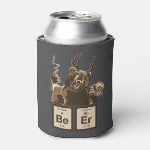 Entdecktes Bier der Chemie Bär Dosenkühler