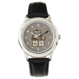 Entdecktes Nickerchen der Chemie Sloth Armbanduhr