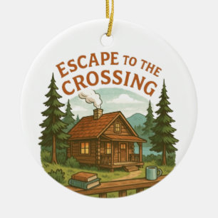 ENTDECKUNG DER CROSSING Maggie Sullivan Gemütliche Keramik Ornament