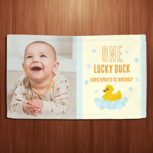 Ente 1. Geburtstag Banner