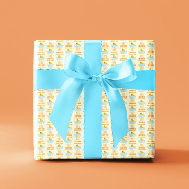 Ente 1. Geburtstag Geschenkpapier (Von Creator hochgeladen)