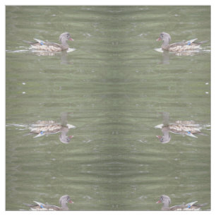 Ente am Gemusterten Tiersee Stoff