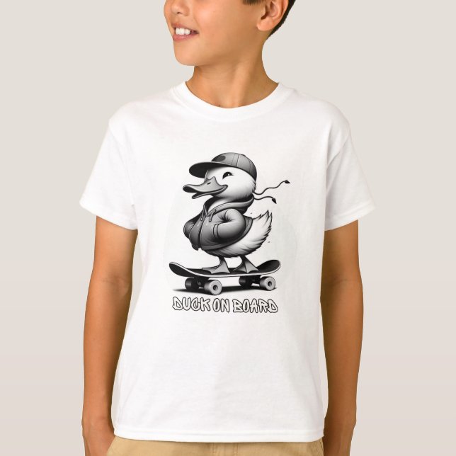 Ente an Bord T-Shirt (Vorderseite)