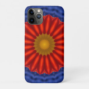 Ente auf Blau mit rotem Kaleidoskop Case-Mate iPhone Hülle