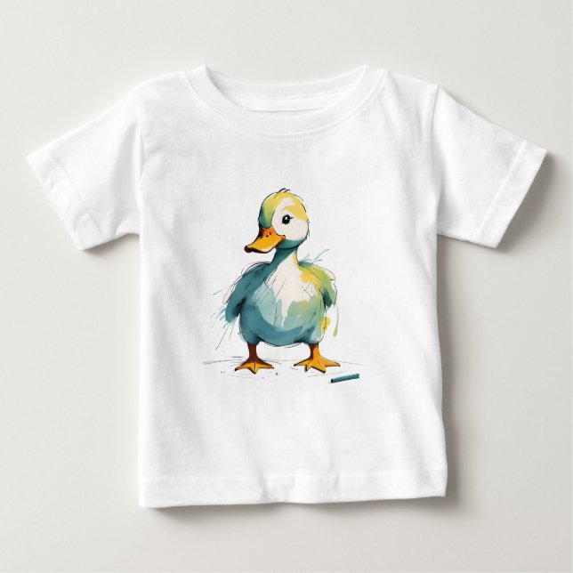 Ente Baby T-shirt (Vorderseite)