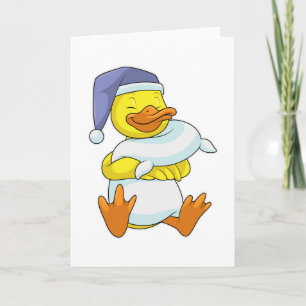 Ente bei Sleeping with Nightcap Karte