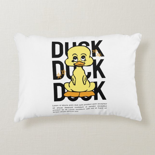 Ente Dekokissen (Vorderseite)