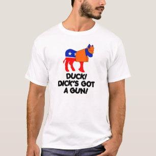 Ente! Dicks got ein Gewehr! T-Shirt