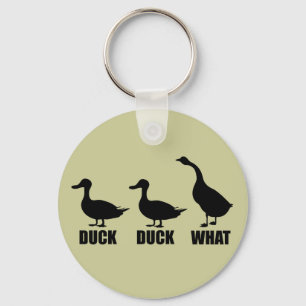 Ente Duck Was Gans Schlüsselanhänger