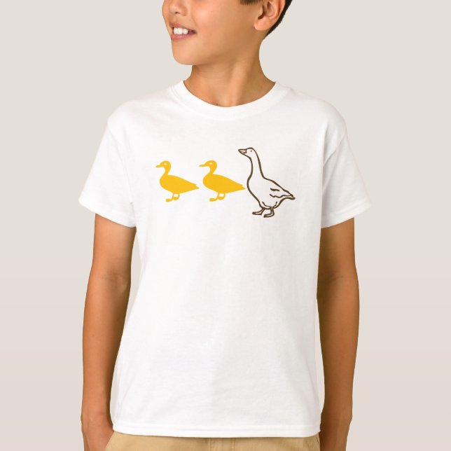 Ente, Ente, GANS T-Shirt (Vorderseite)