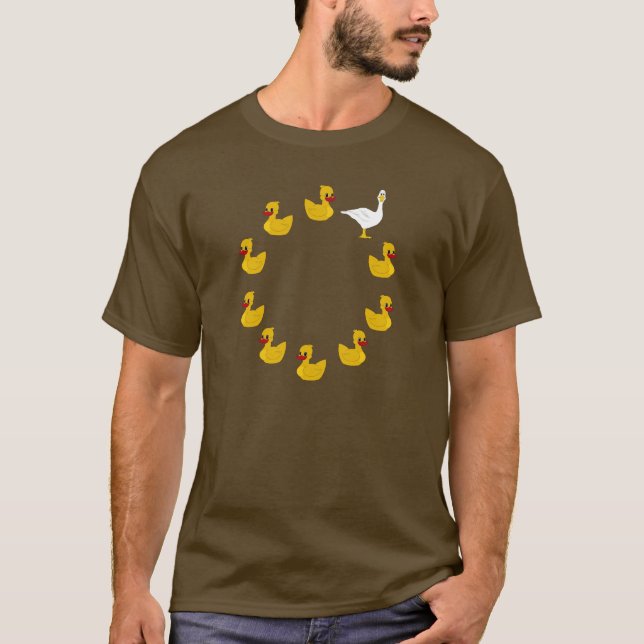 Ente, Ente, Gans T-Shirt (Vorderseite)
