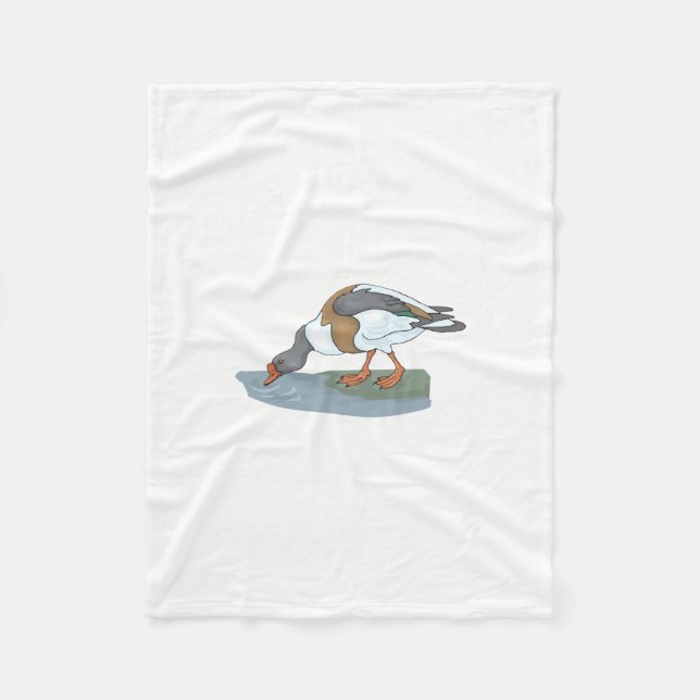 Ente Fleecedecke (Vorderseite)
