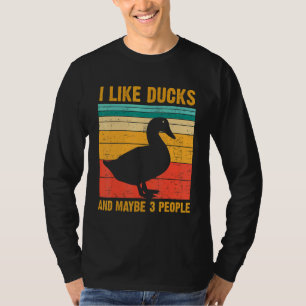 Ente für Mädchen Kinder Bauer Jagd Ente 1 T-Shirt