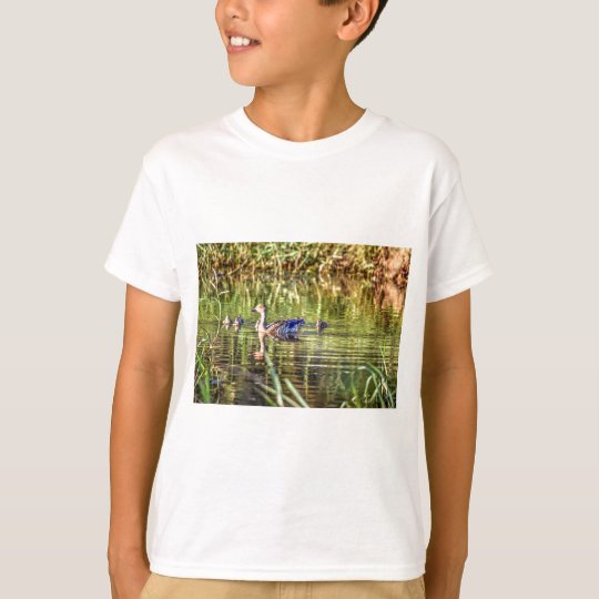 ENTE IN DEN WASSER-AUSTRALIEN-KUNST-EFFEKTEN T-Shirt