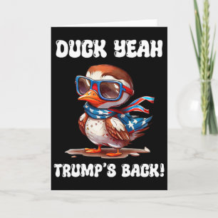Ente Ja Trump Ist Ck 47. Präsident Karte
