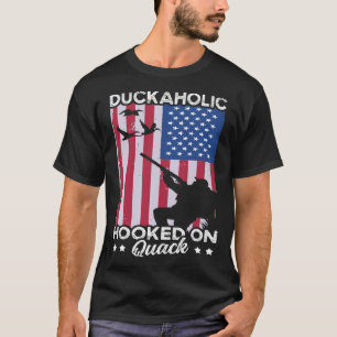Ente Jagd Waterfowl Jagd Duckaholischer Kai 3 T-Shirt