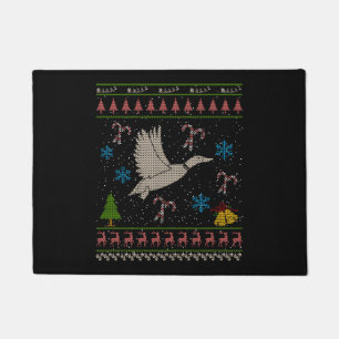 Ente Jagd Weihnachten Ugly Sweater Duck Hunter Fußmatte
