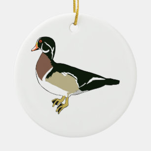 Ente Keramikornament