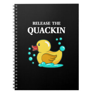 Ente - lasst das Quackin los Notizblock