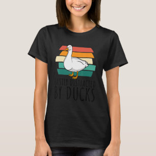 Ente leicht von Enten abgelenkt 1 T-Shirt