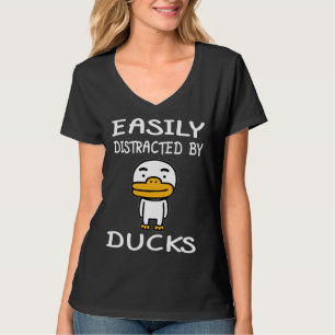 Ente Leicht Von Enten Ablenkbar T-Shirt