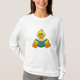 Ente mit Buch T-Shirt