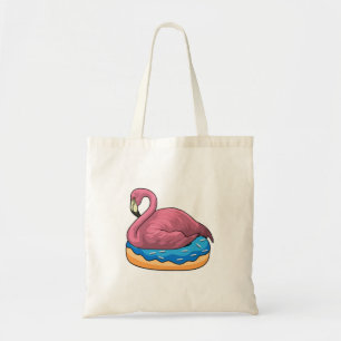 Ente mit Donut Tragetasche