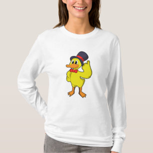 Ente mit Hut T-Shirt
