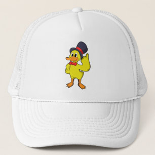 Ente mit Hut Truckerkappe