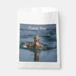 Ente mit Schnabel offen Geschenktütchen