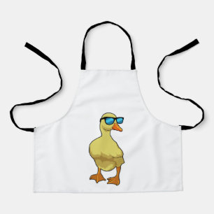 Ente mit Sonnenbrille Schürze