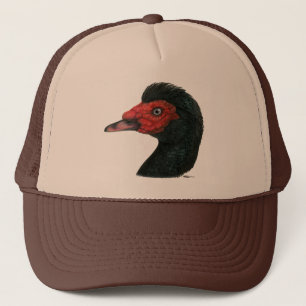 Ente:  Muscovy-Kopf Truckerkappe