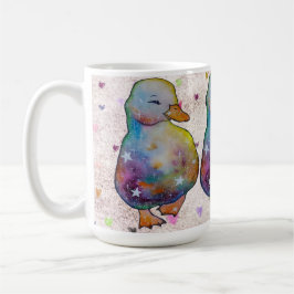 Ente namens Regenbogen Kaffeetasse