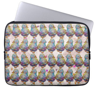 Ente namens Regenbogen Laptopschutzhülle