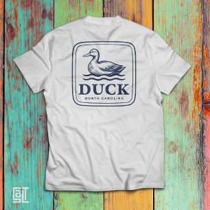 Ente North Carolina Outer Banks OBX Küstenstrand T-Shirt