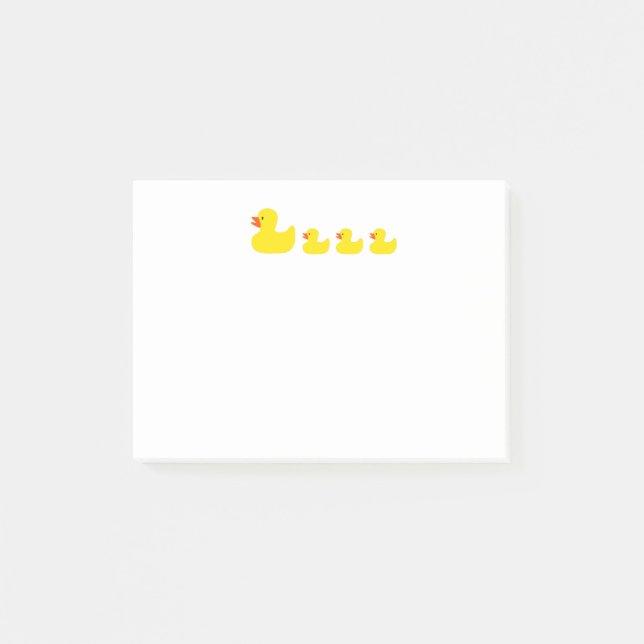 Ente Post-it Klebezettel (Vorderseite)
