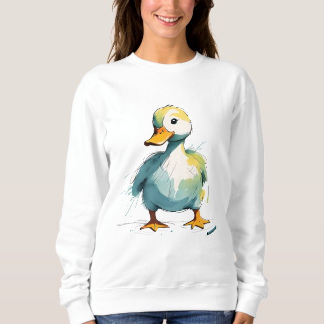 Ente Sweatshirt (Vorderseite)