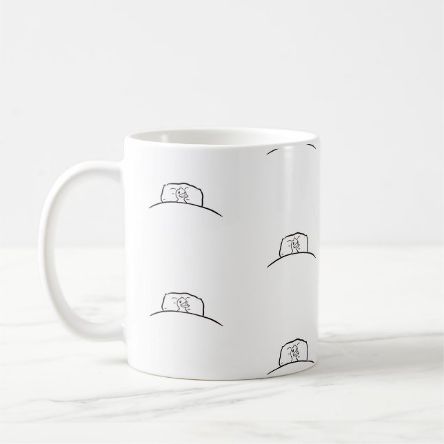 Ente Tasse, Ente im Bett Tasse. Tasse für niedlich (Links)