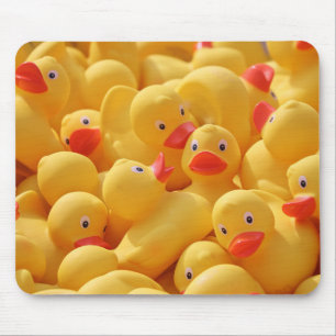 Ente treffen, Ente, Gummiente Mousepad