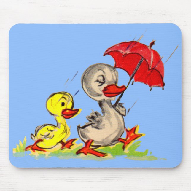 Ente und Ente Mousepad (Vorne)