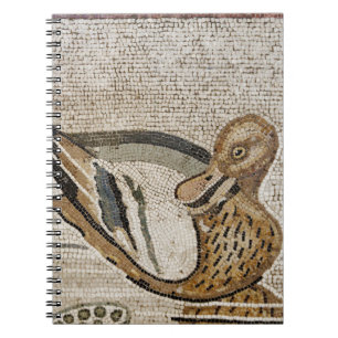 Ente und Vogel, Nil-Mosaik, Haus des Faun Notizblock