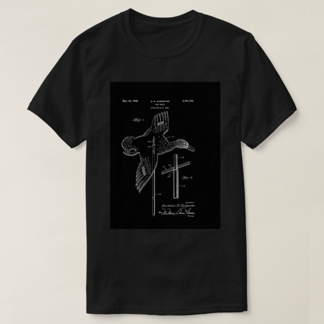 Ente von Zimmerleuten T-Shirt (Design vorne)