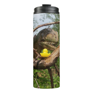 Ente Vs. T-Rex Thermosbecher