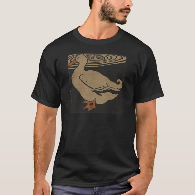 Enten am Teich T-Shirt (Vorderseite)